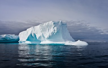 Antarctic iceberg clipart