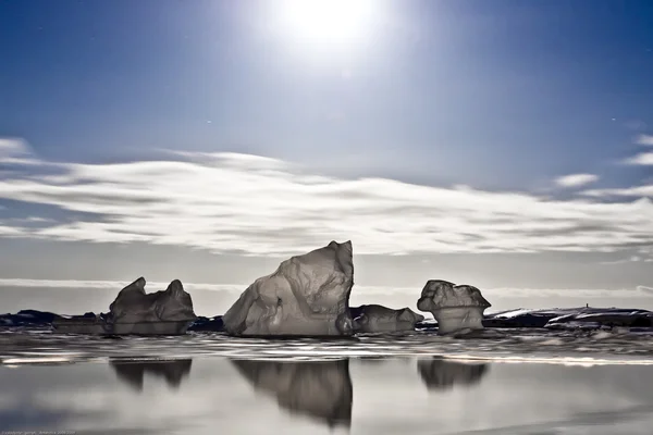 Notte antartica — Foto Stock