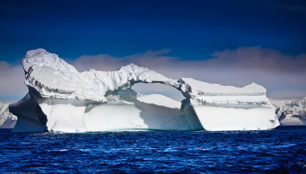 Iceberg antártico Imagen de stock