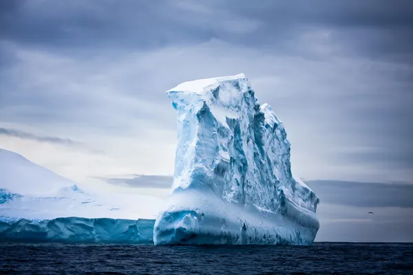 Antarktiskt Isberg Snön — Stockfoto