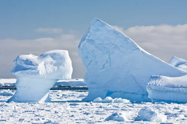 Antarktische Gletscher Schnee — Stockfoto