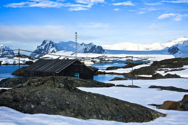 남극에서 겨울 풍경 — 스톡 사진