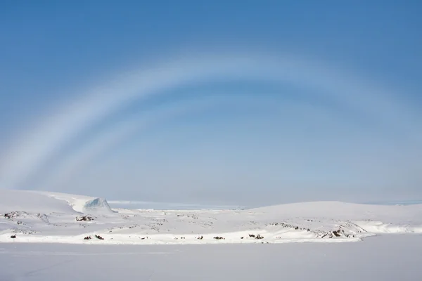 Arc-en-ciel en Antarctique — Photo