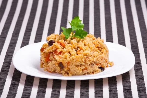 Delizioso couscous — Foto Stock