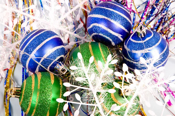 Foto's van kerstboom decoratie — Stockfoto