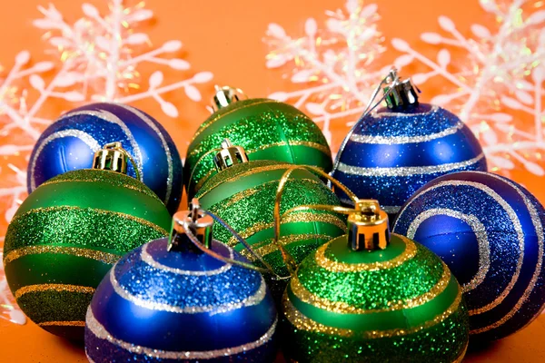 Photos of Christmas-tree decorations — Stock Photo, Image