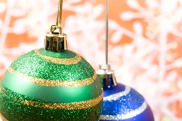 Photos of Christmas-tree decorations — Stock Photo, Image