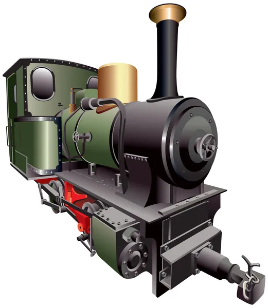 Train à vapeur — Image vectorielle