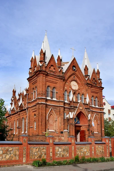 Templo Católico Asunción Divina Madre Kursk Lugar Boda Del Famoso — Foto de Stock