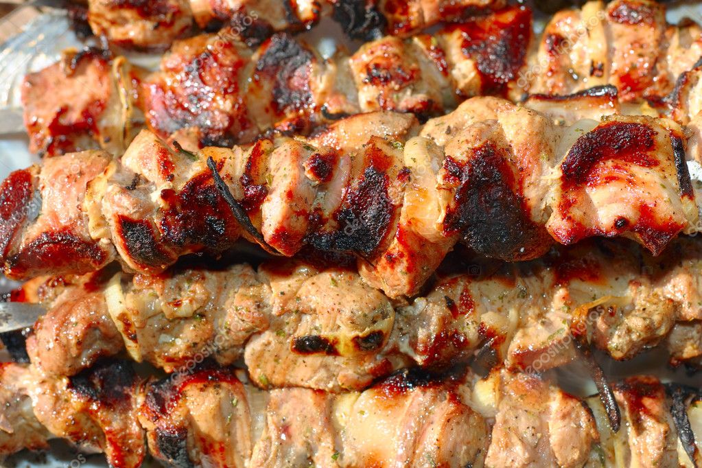 The shish kebab — Stock Photo © barinov #5001567