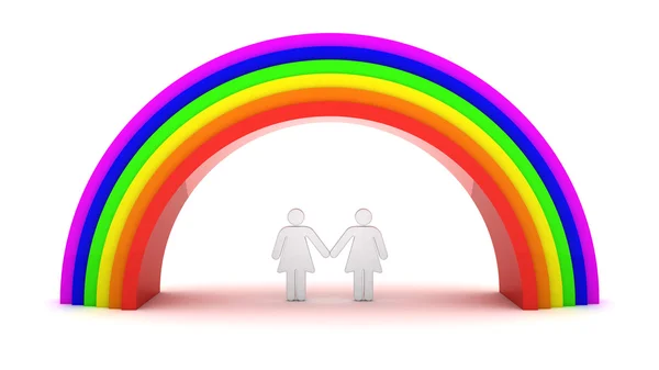 女同性恋者夫妇 — 图库照片
