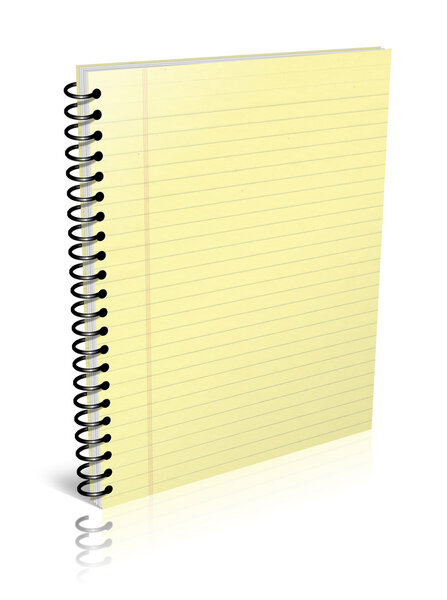 Ноутбук с желтыми листьями
