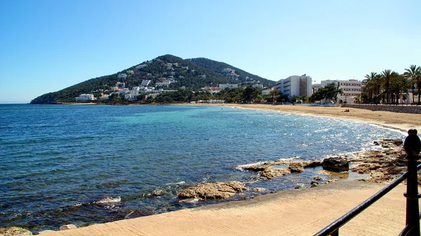 Ibiza, Spanyolország Földközi-tengeri sziget látványát — Stock Fotó