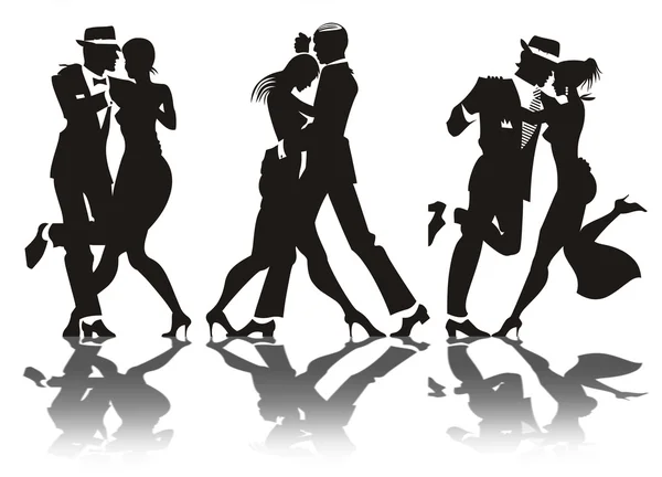 Muž a žena tanec na večírku — Stock fotografie