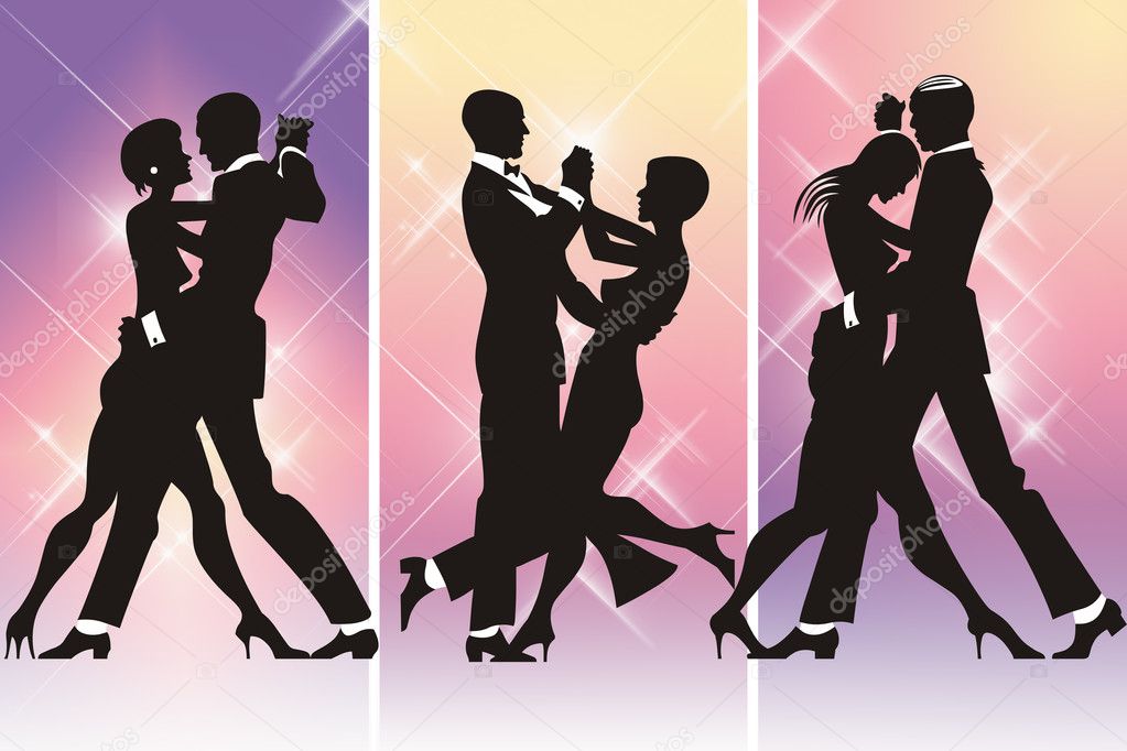Man and woman dance at a party — Stock Photo © pakmor #5044075