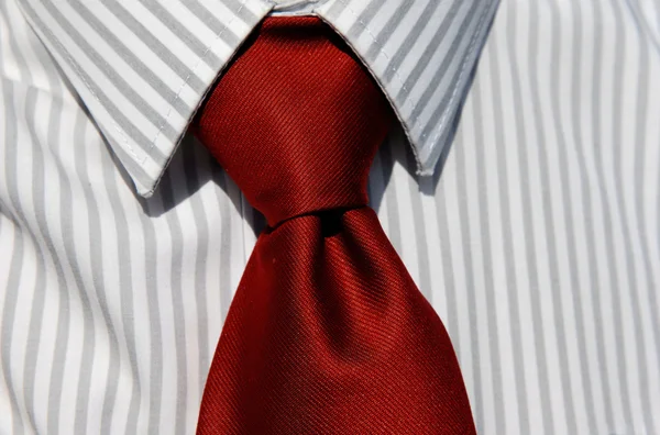 Rode stropdas — Stockfoto