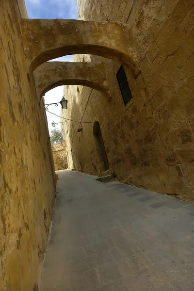 Eeuwenoude Architectuur Van Malta Eiland Gozo — Stockfoto