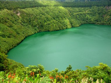 Azores lake in sao goncalo sao miguel Island