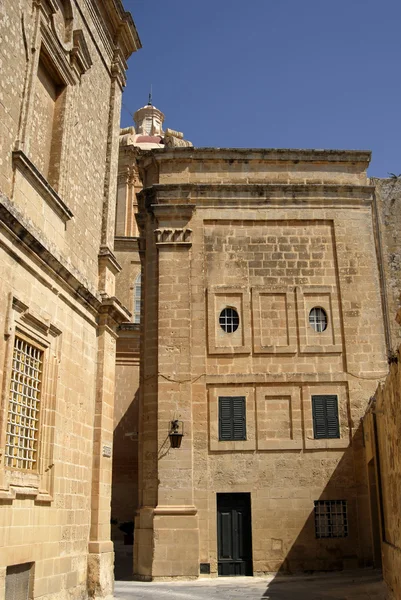 Arquitetura Antiga Ilha Malta — Fotografia de Stock