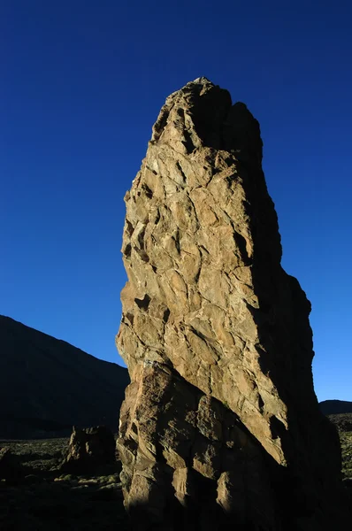 Großer Fels Den Bergen Teneriffas — Stockfoto