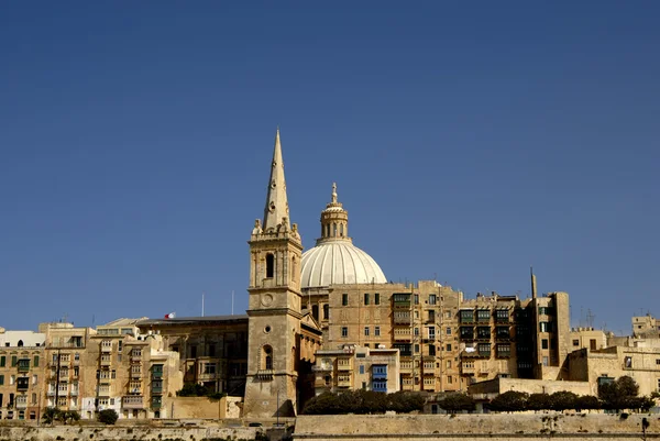 Vieille Ville Valleta Dans Île Malte — Photo