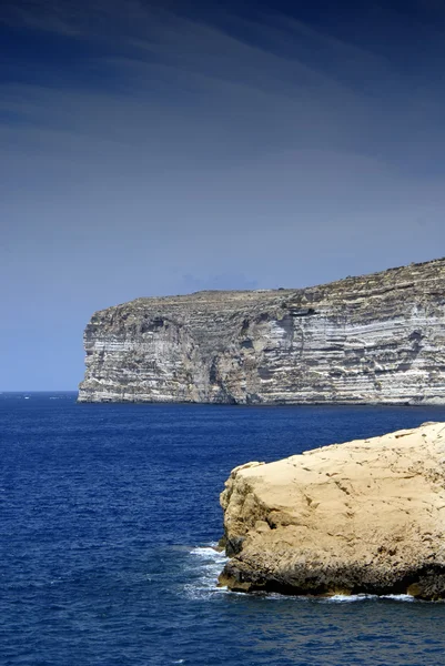 stock image Malta island coastal view at Gozo island