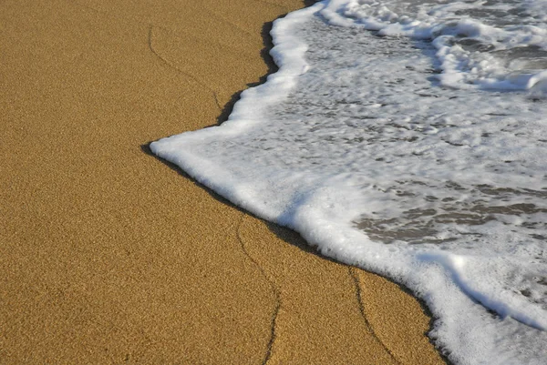 Falować Plaży — Zdjęcie stockowe
