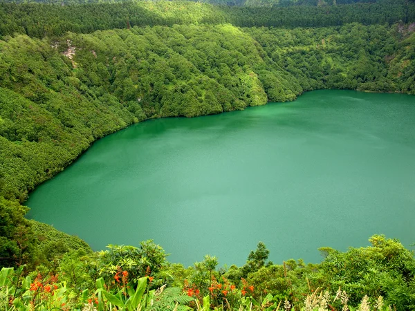 Azores Lago Sao Goncalo Isla Sao Miguel —  Fotos de Stock