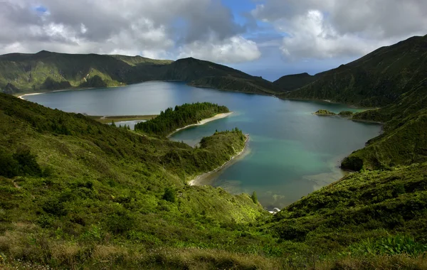 Der Feuersee Auf Der Azoreninsel Sao Miguel — Stockfoto