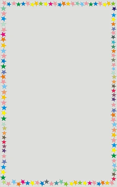 Yıldız Çerçeve Şekil — Stok fotoğraf