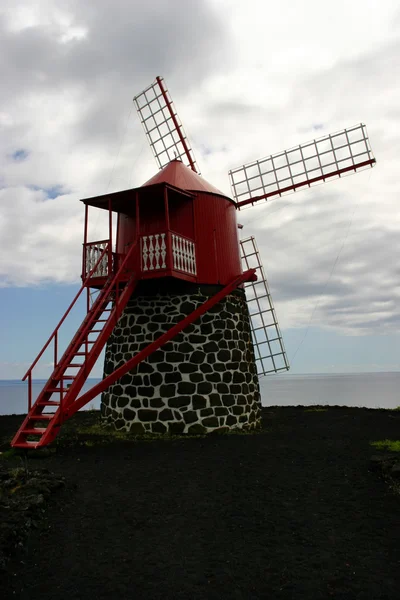 Azores Eski Fırıldak Sao Miguel Island — Stok fotoğraf