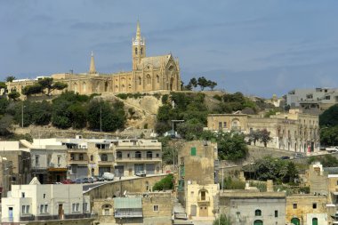 gozo Adası Malta'nın antik mimari