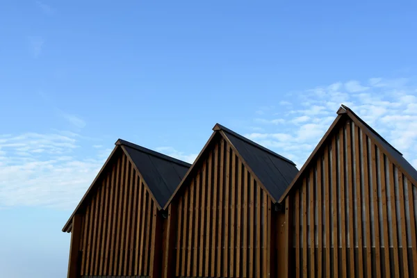 Mimari Ayrıntılar Spanya Nın Kuzey Garip Küçük Evler — Stok fotoğraf