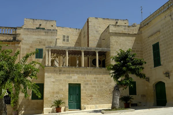 Eeuwenoude Architectuur Van Het Eiland Malta — Stockfoto