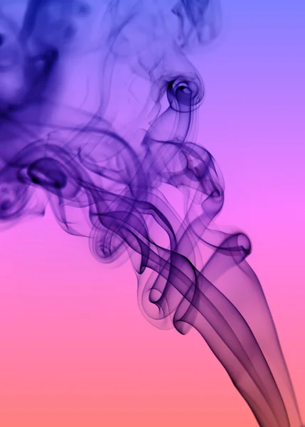 Abstrato Raios Coloridos Fumaça Fundo Colorido — Fotografia de Stock