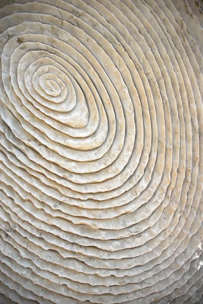 石で作られた壁の円のテクスチャ — ストック写真