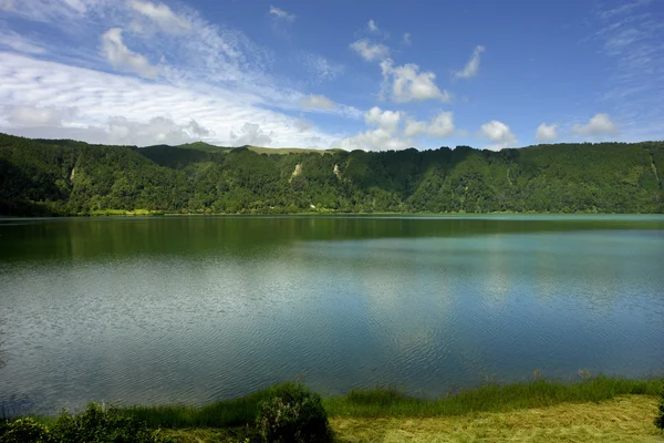 Jezero Ohně Azory Ostrově Sao Miguel — Stock fotografie