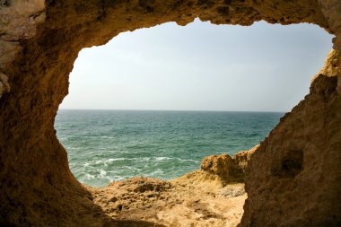algarve, Portekiz Güney Sahili mağara