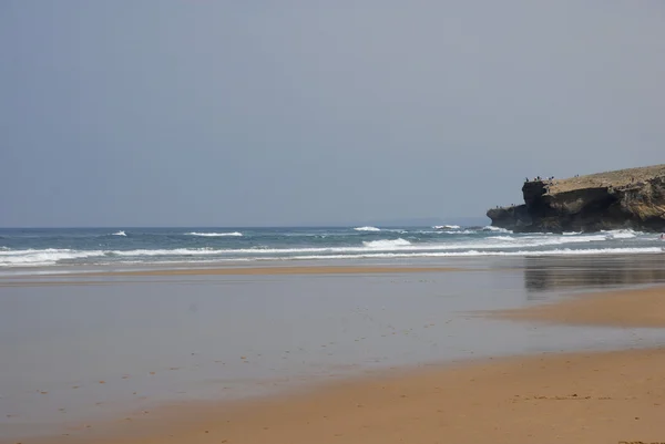 Большой Пляж Алгарве Португалии — стоковое фото