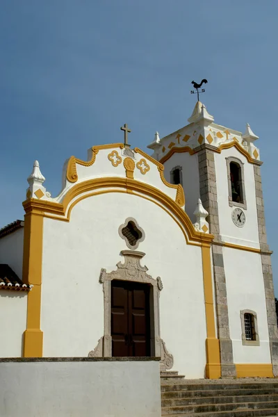 Iglesia Típica Portuguesa Algarve Sur Del País — Foto de Stock