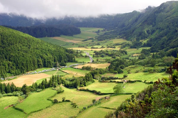 Azory Přírodní Krajina Miguel Ostrov — Stock fotografie