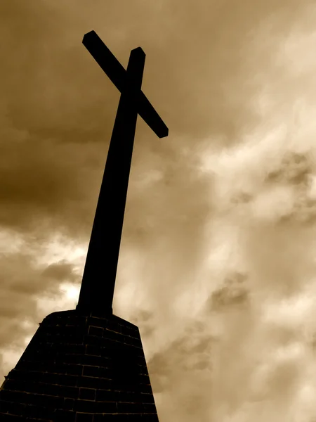 Krzyż Sepii — Zdjęcie stockowe