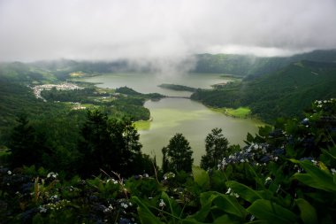 yedi şehir lake in Azor sao Miguel