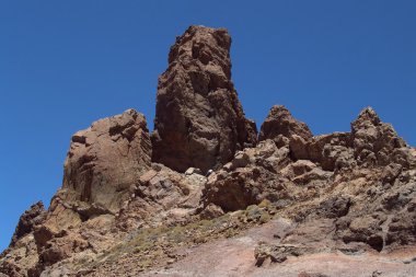 teide tenerife ada dağ buzlu