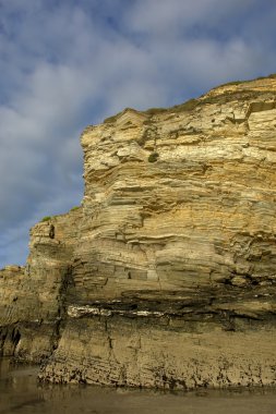 Güney Portekiz algarve adlı küçük plaj