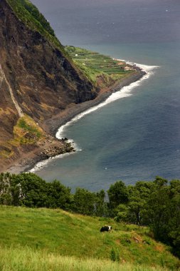 Azores kıyı görünümü