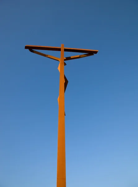 Das Neue Kreuz Von Fatima Portugiesisches Berühmtes Gotteshaus — Stockfoto