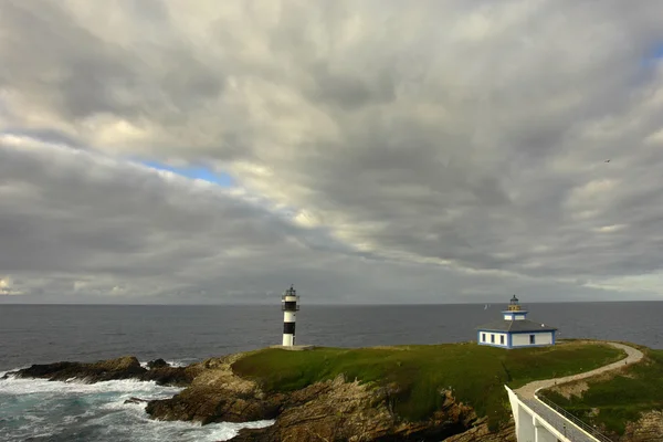 Small Lighthouse Coast North Spain — Stock Photo, Image