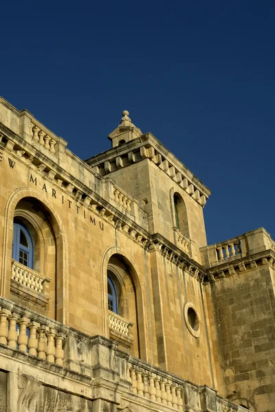 Ancient Church Tower Malta Cathedral Detail — Stock Photo, Image