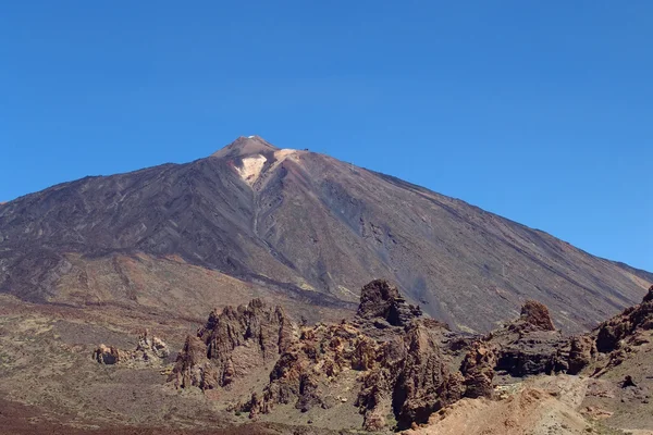 Montanha Teide Ilha Tenerife Espanha — Fotografia de Stock